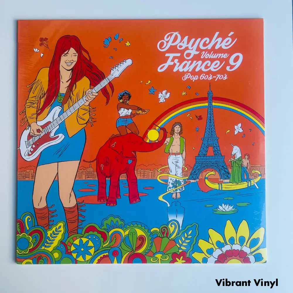 Various Artists - Psyche France (Volume 9) - 12in Album Picture Sleeve Album