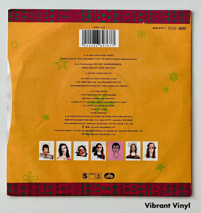 Vic Reeves & The Wonder Stuff - Dizzy - 7in Single Picture Sleeve Single