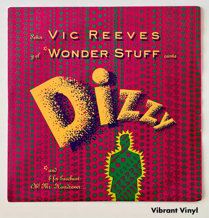 Vic Reeves & The Wonder Stuff - Dizzy - 7in Single Picture Sleeve Single